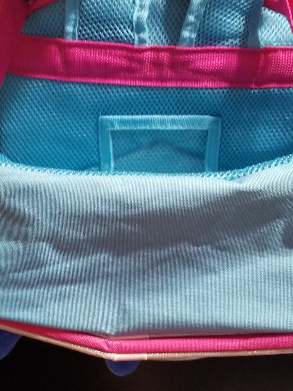Shopkins Kids' One Size Pink, Teal, & Rainbow Backpack With A Character Print - Picture 6 of 16